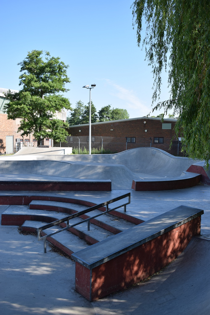 North Walls Recreation Ground Skatepark, River Park Leisure Centre, City Centre